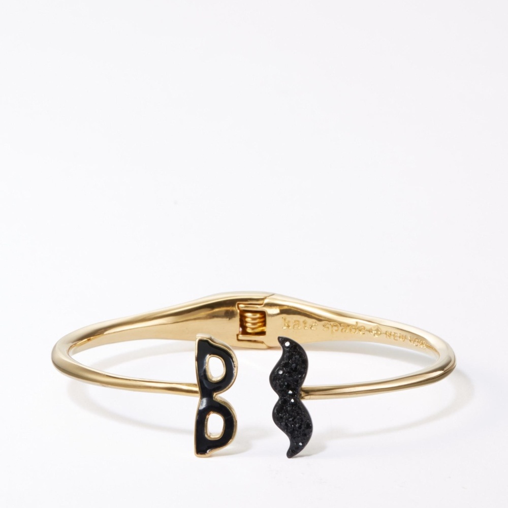 ๐HP๐ Kate Spade Dress The Part Mustache Bangle - Picture 4 of 4